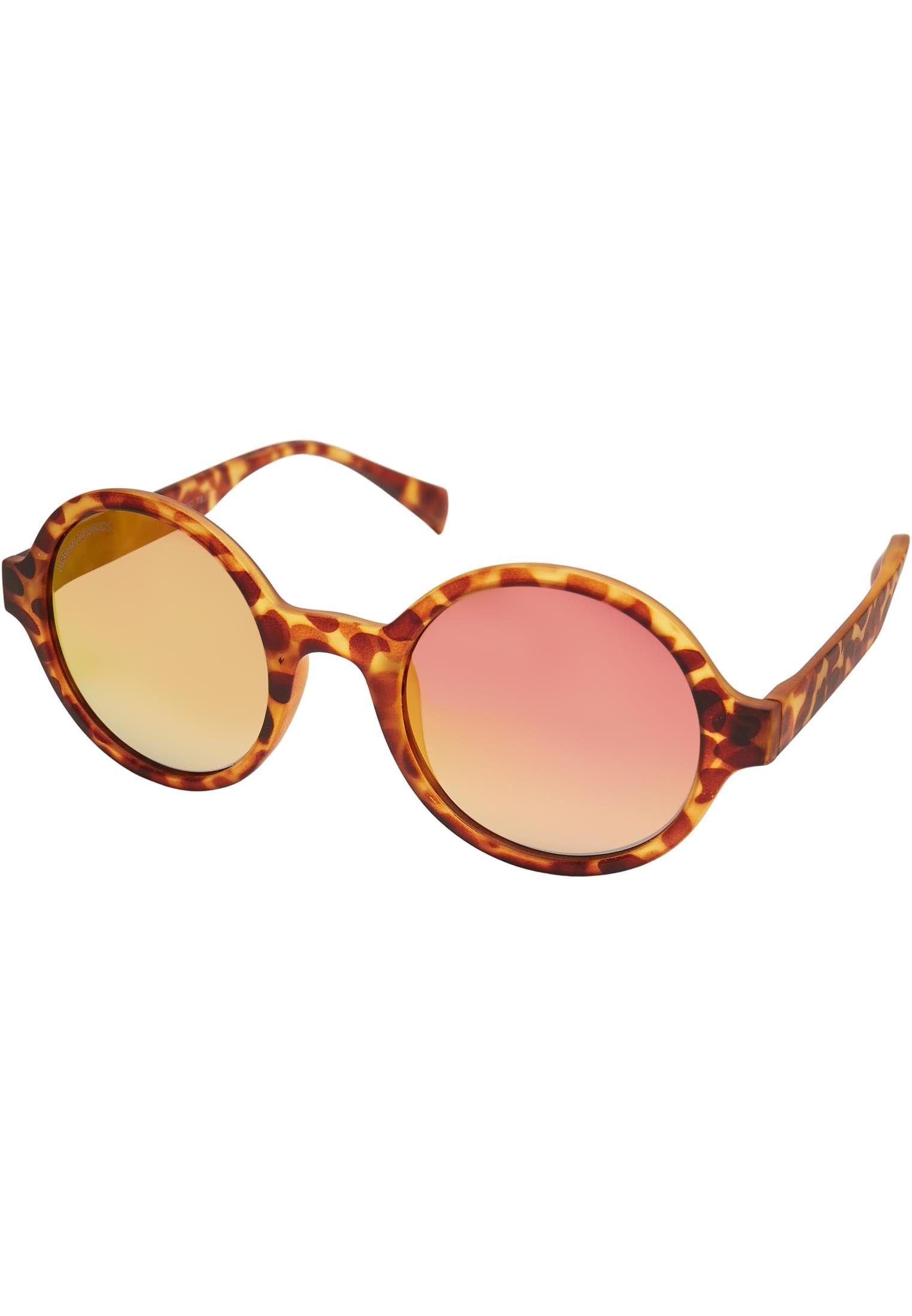 URBAN CLASSICS brown Sonnenbrille Retro Funk Sunglasses Accessoires UC leo/rosÃ©