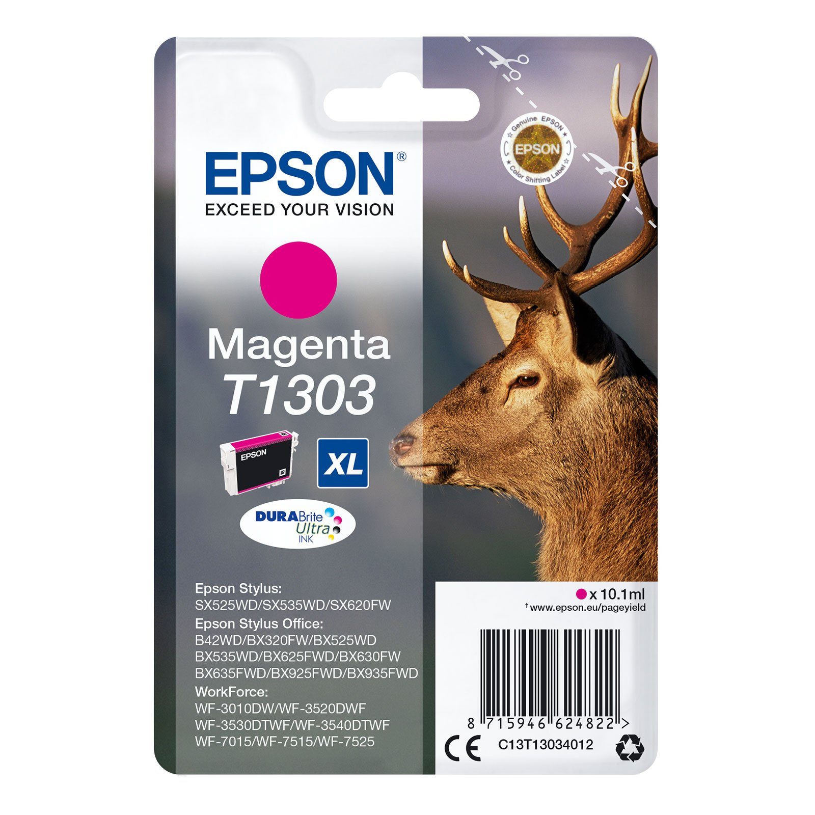 Epson C13T13034012 XL Hirsch Tintenpatrone