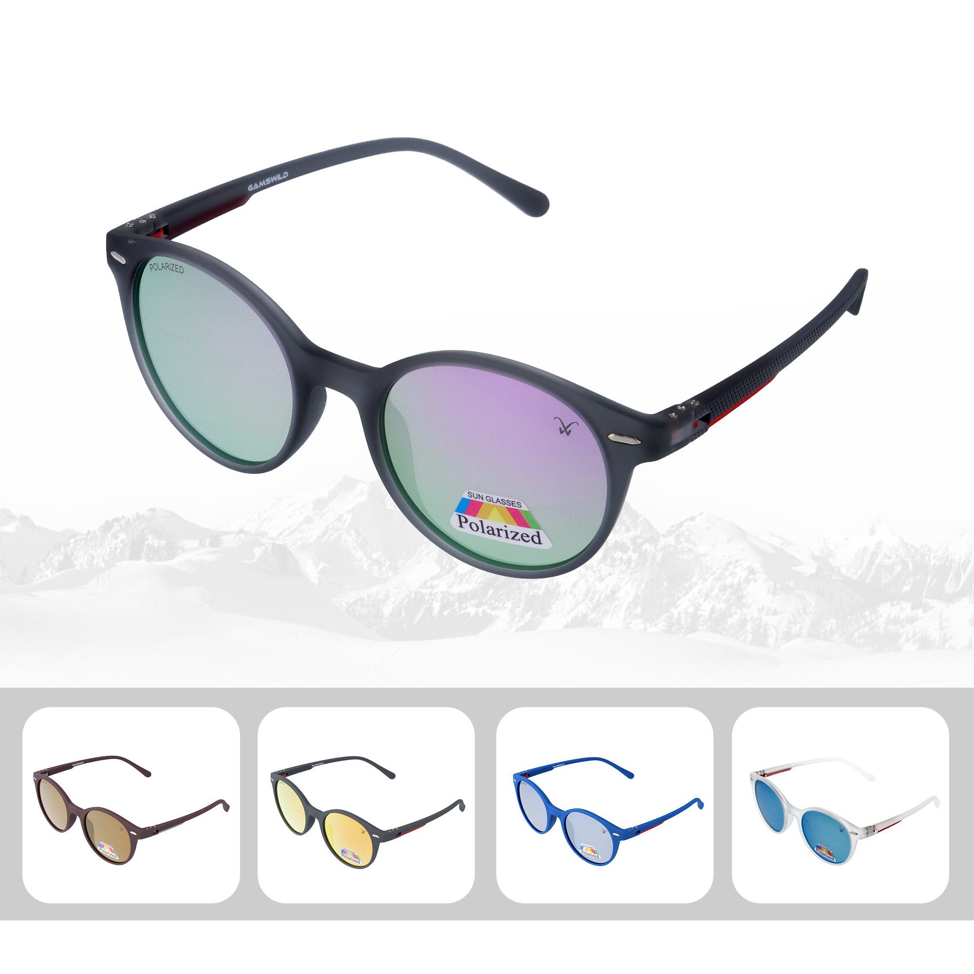 Gamswild Sonnenbrille UV400 GAMSSTYLE Modebrille Softtouch, TR90, Leichtgew günstig online kaufen