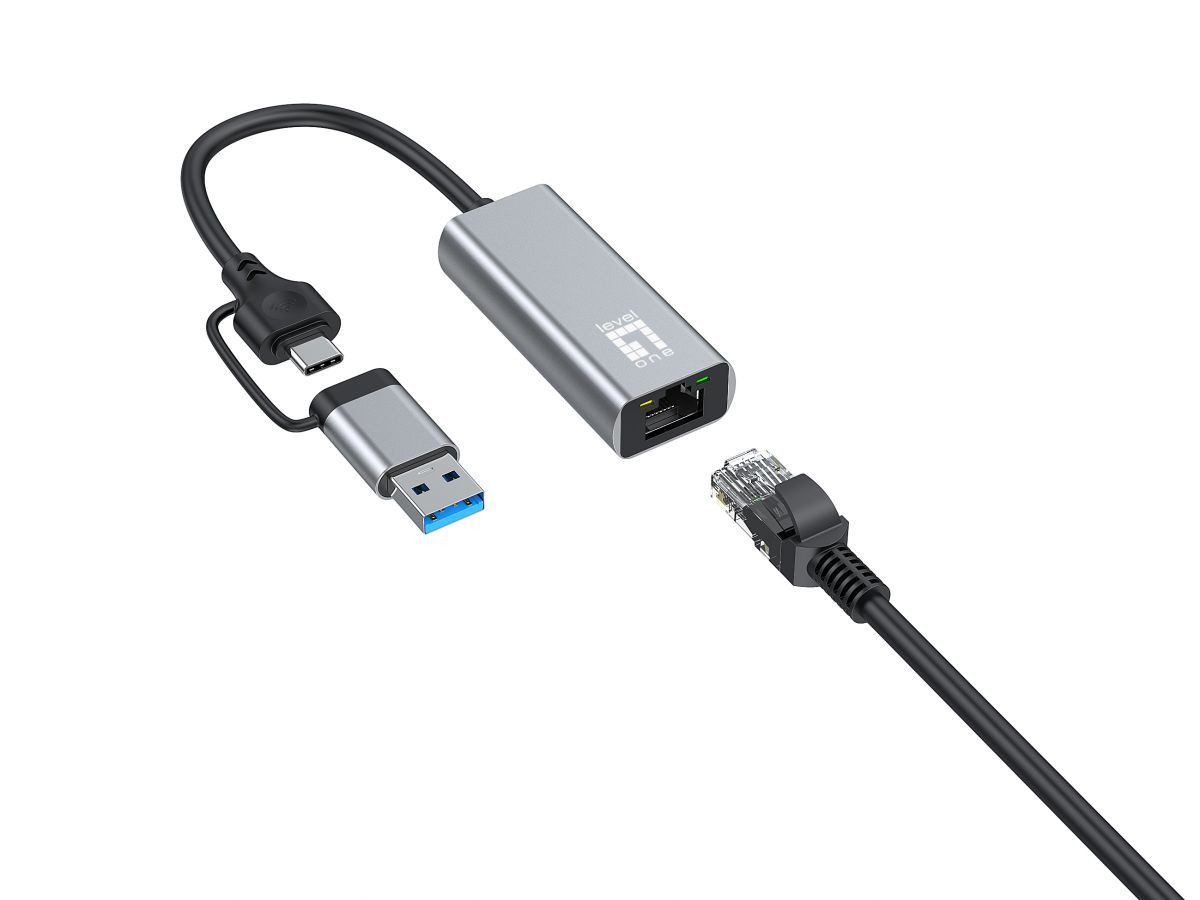 Levelone LevelOne USB-0423 Netzwerkkarte Ethernet 2500 Mbit/s Netzwerk-Adapter