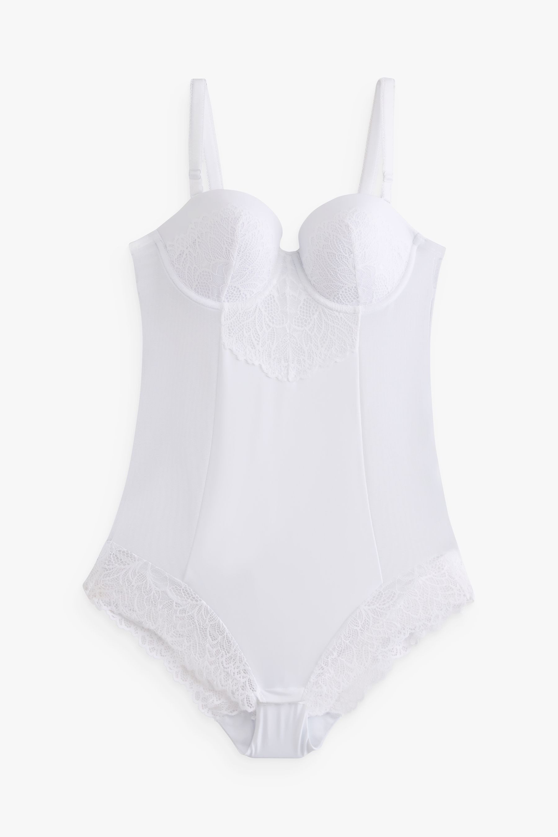 Next Miederbody Figurformender Body mit Spitze und Körbchen (1-tlg)