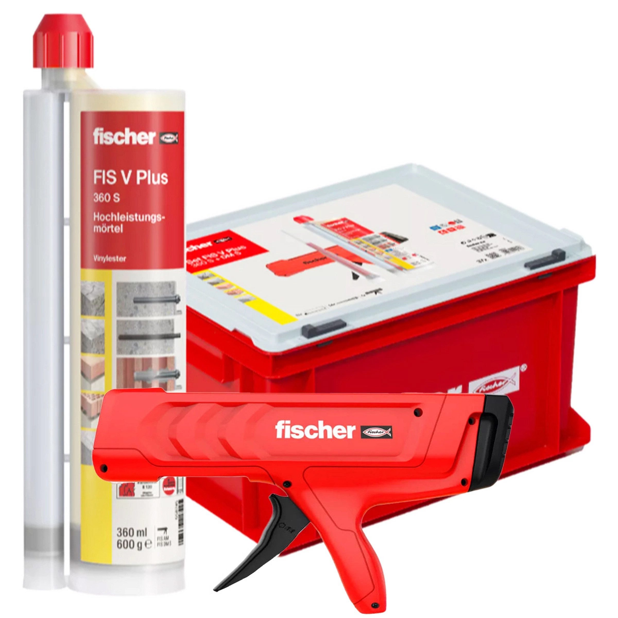 fischer Mörtel Fischer FIS V Plus 360 S Mörtel Set inkl. (1-18 Stk)