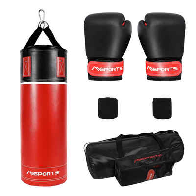 MSports® Boxsack Boxset Boxsack Set 5,5 kg für Kinder Professional inkl. Boxhandschuh und Tasche - Kids -