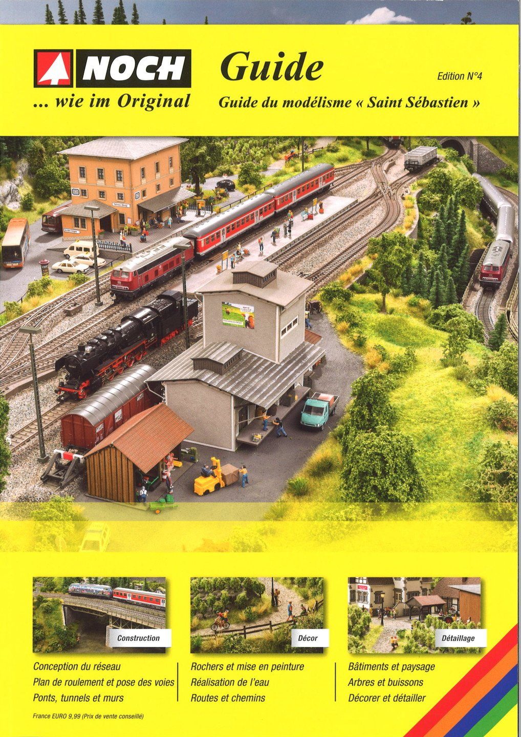 Modelleisenbahn-Spielunterlage Guide du modélisme „Saint Sébastien“, Modellbau An