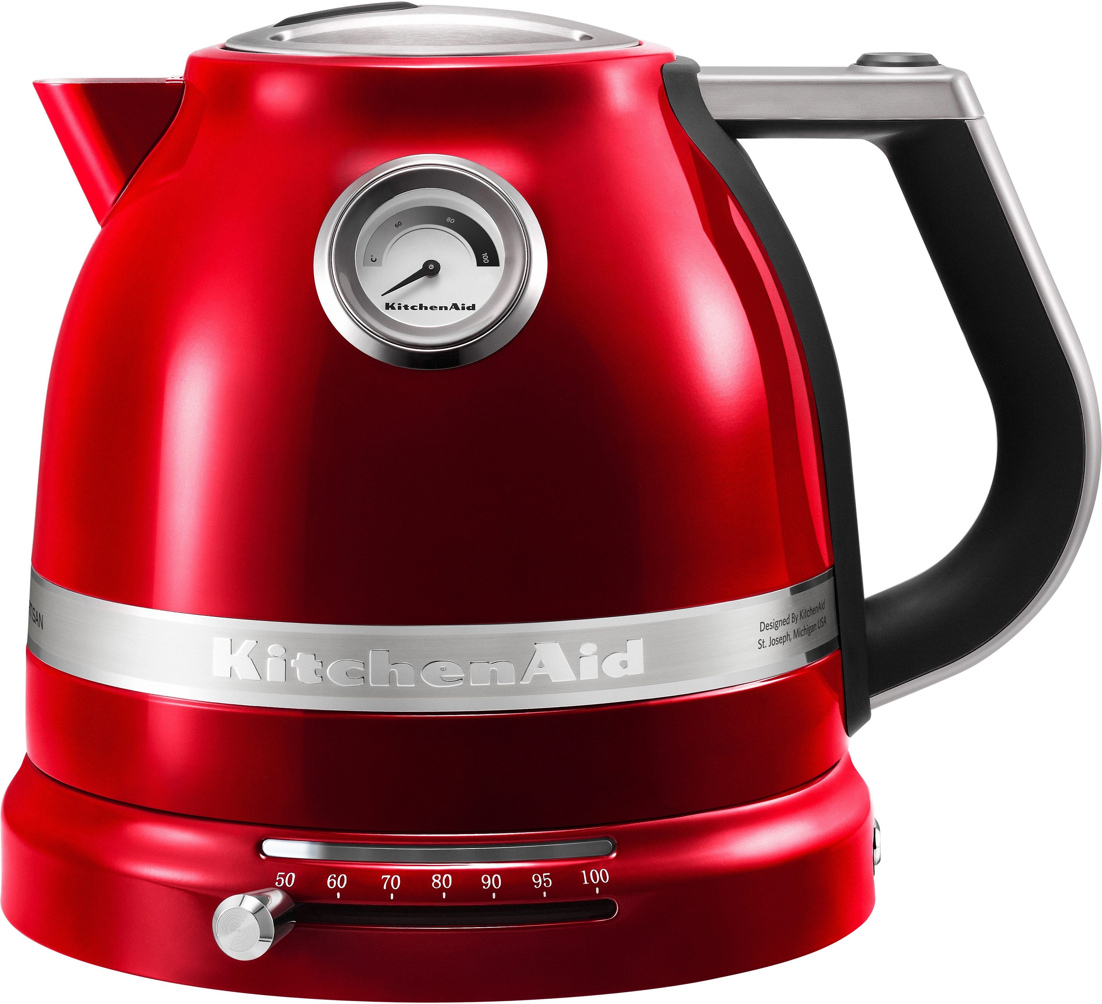 KitchenAid Wasserkocher 5KEK1522ECA LIEBESAPFEL-ROT, 1,5 l, 2400 W, liebesapfelrot