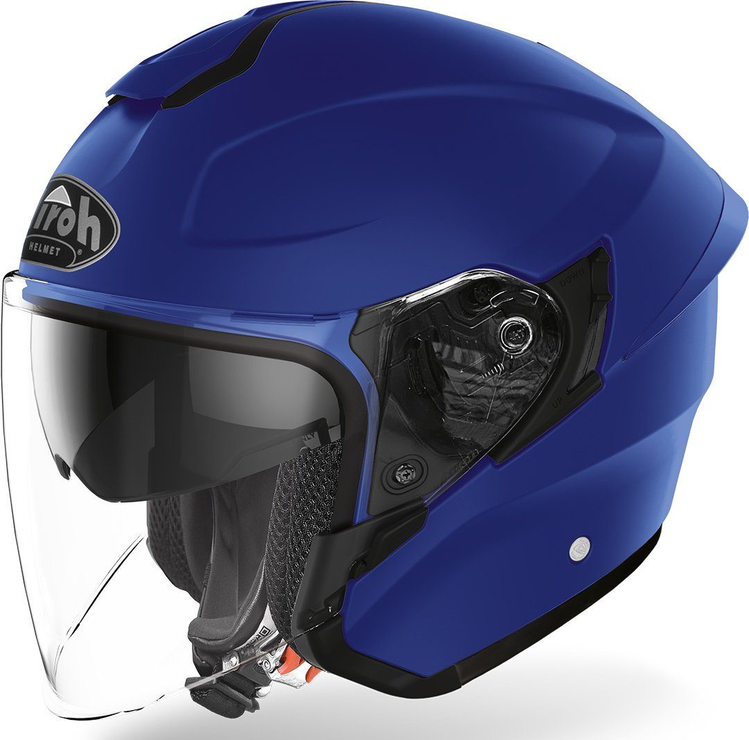 Airoh Motorradhelm H.20 Color Jethelm, Integriertes Sonnenvisier