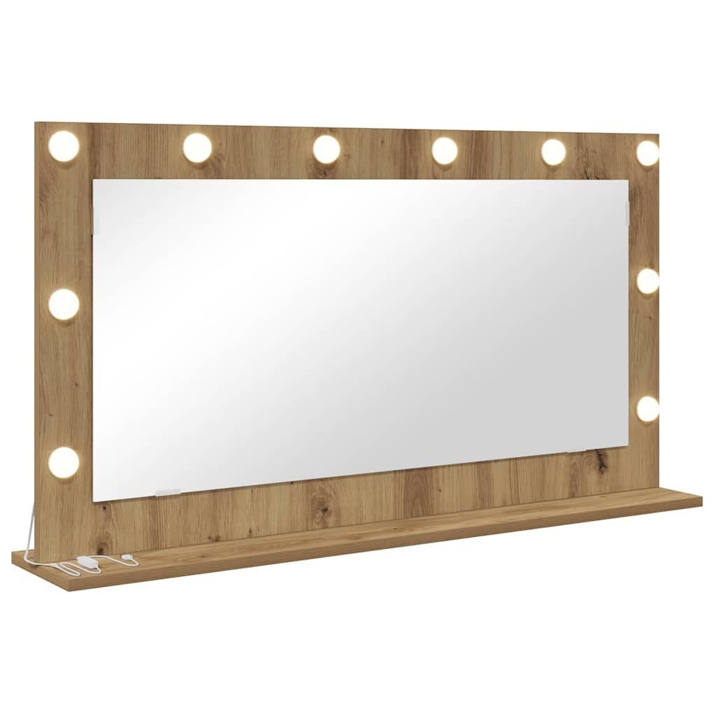 vidaXL Spiegel Waschtischspiegel Artisan-Eiche 100 x 55 x 18 cm Rechteckig (1-St)
