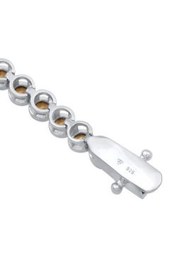 Elli Premium Armband Tennis Armband mit Kristalle Silber
