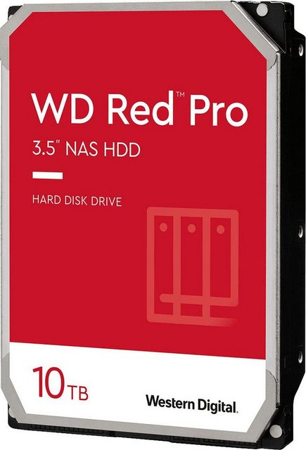 Western Digital »WD Red Pro« HDD-NAS-Festplatte (10 TB) 3,5″, Bulk