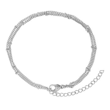Heideman Armband Kaden silberfarben (Armband, inkl. Geschenkverpackung), Armband Damen mit kleinen Perlen