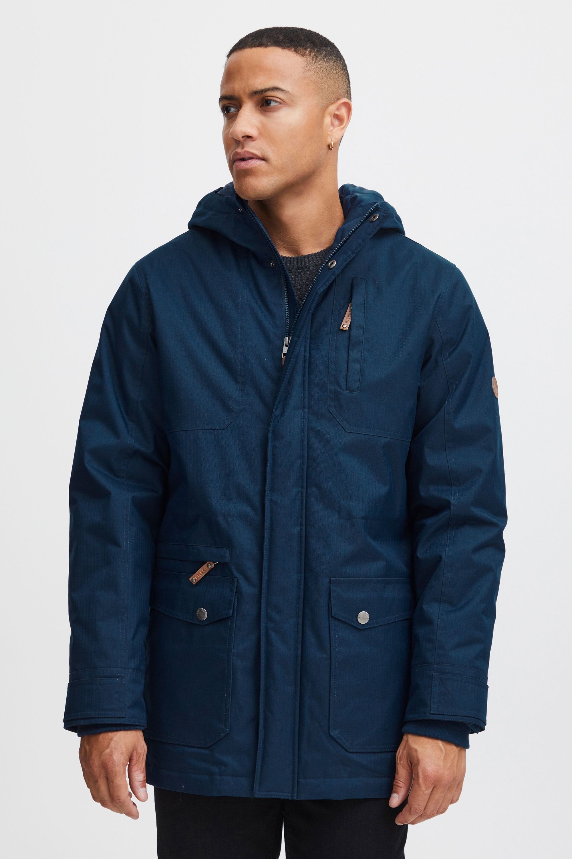 !Solid Parka SDBello warme Jacke lang geschnitten Insignia Blue (1991) | Parkas