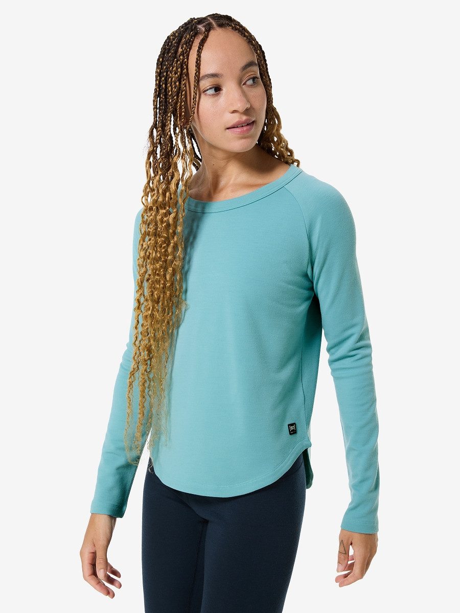 SUPER.NATURAL Sweatshirt für Damen, Merino EVERYDAY CREW atmungsaktiv, casual