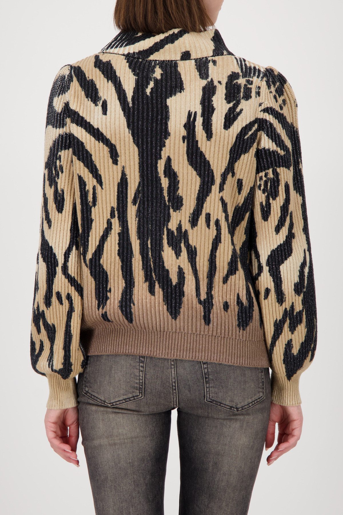 Monari Strickpullover Regular fit mit Stehkragen günstig online kaufen