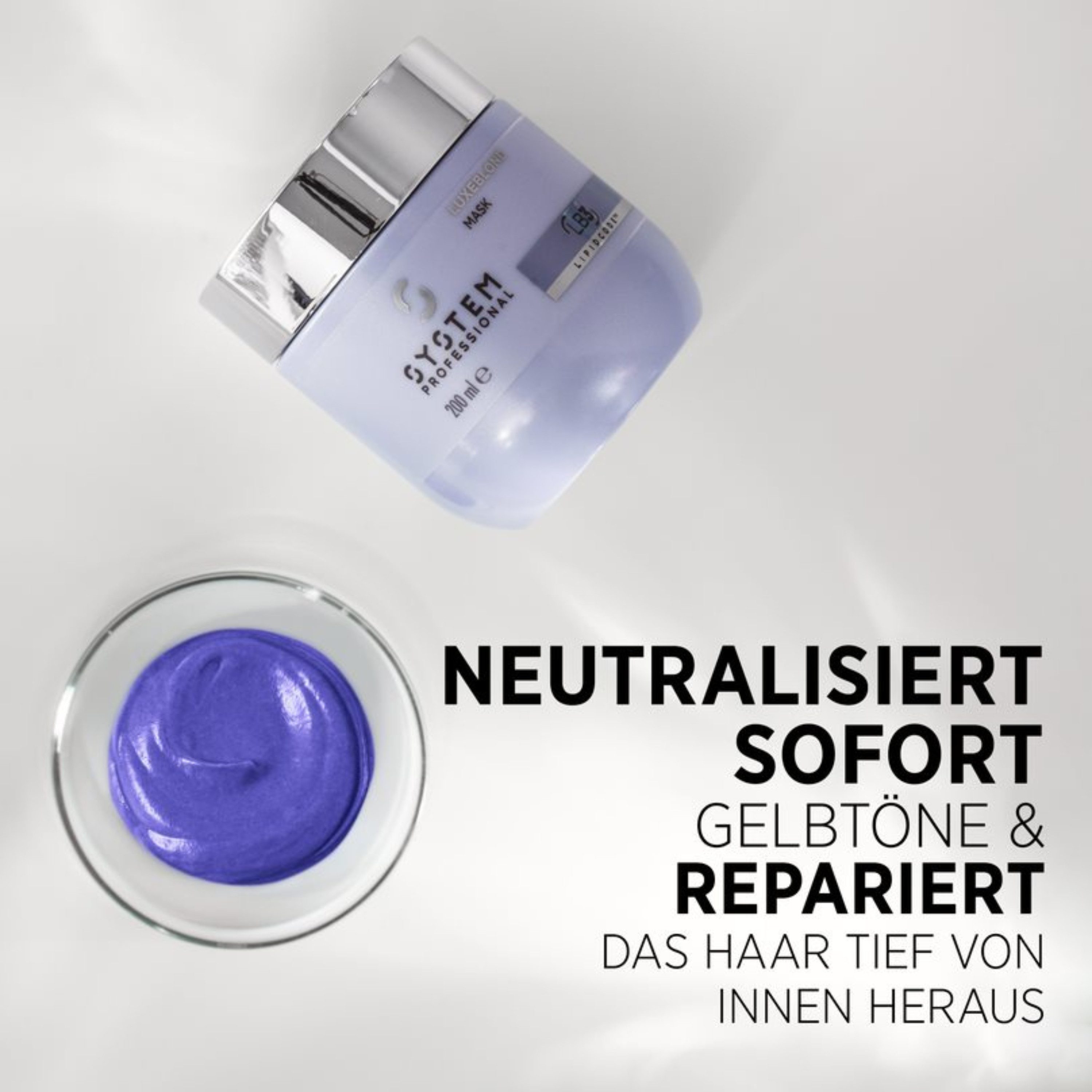 System Professional Haarpflege-Set System Professional LipidCode LuxeBlond Mask 200 ml