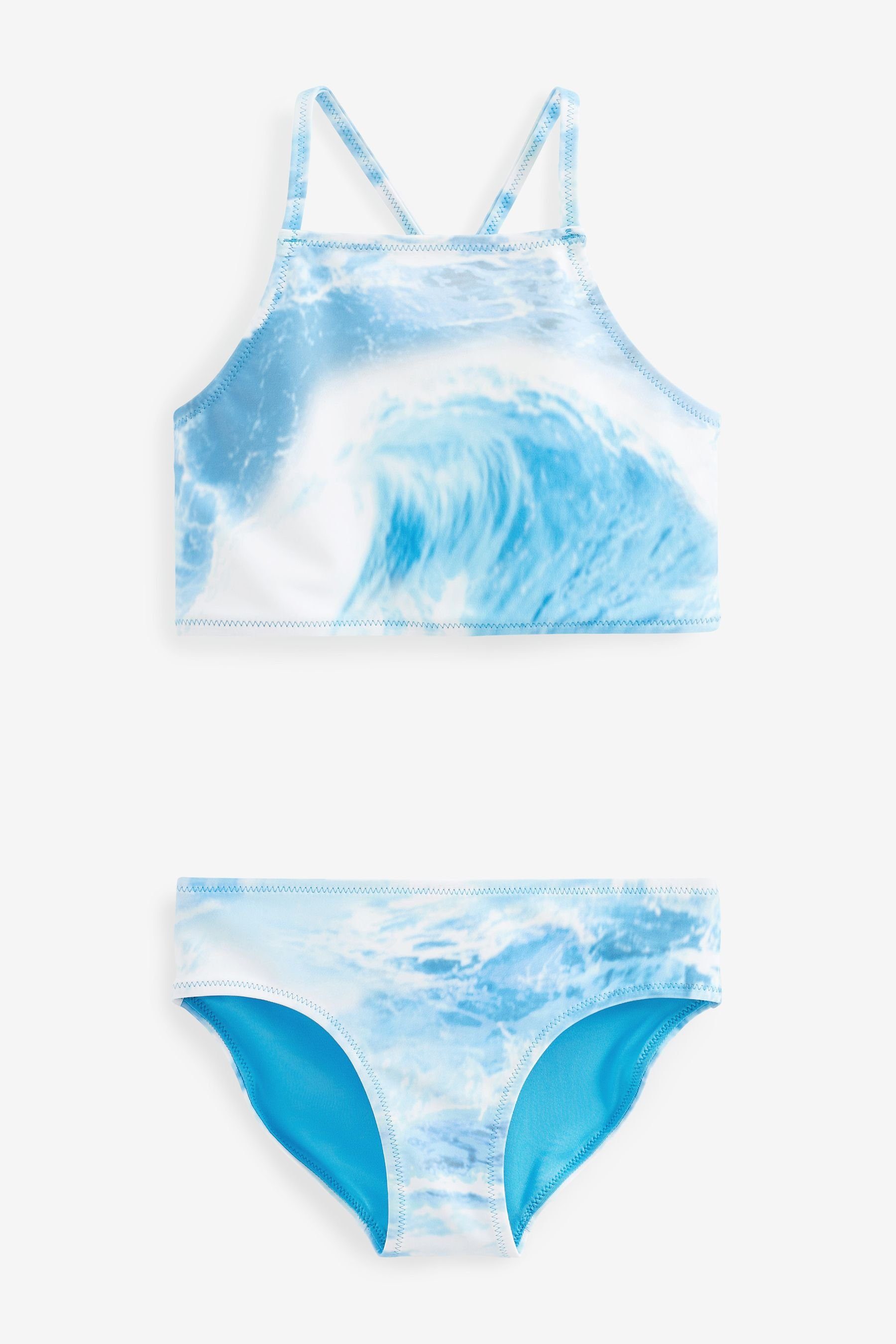 Next (2-St) Bikini Bustier-Bikini Ocean Blue