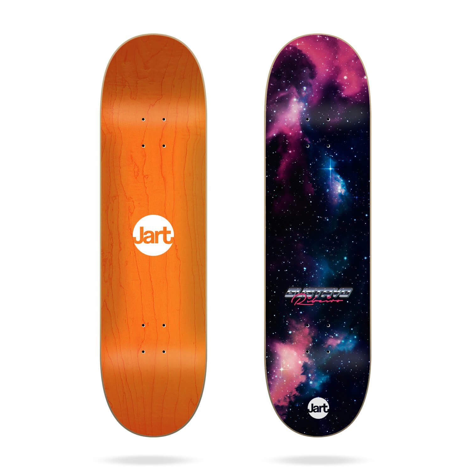 Deck 8.0"x31.85" Universe Skateboard Ribeiro Jart Jart Gustavi Galaxy LC Skateboard