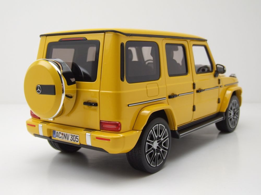 Norev Modellauto Mercedes G-Klasse G-Modell 2024 sonnen gelb, Maßstab 1:18