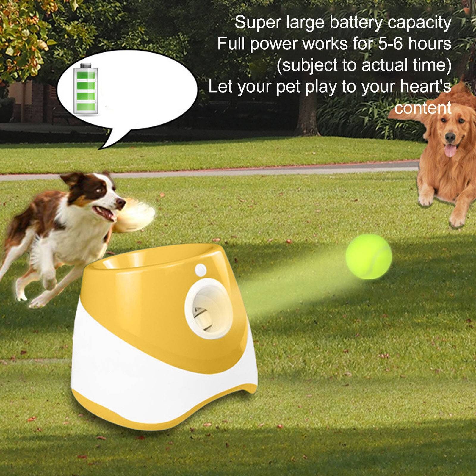 MC Star Outdoor-Spielzeug Ballwurfmaschine Automatische Ballwerfer günstig online kaufen
