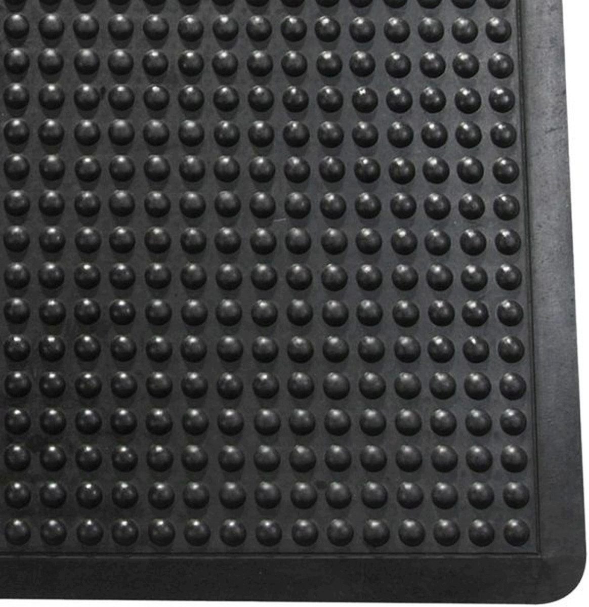 Fußmatte Anti-Ermüdungsmatte Gummi 61x91cm schwarz Blasenstruktur. günstig online kaufen