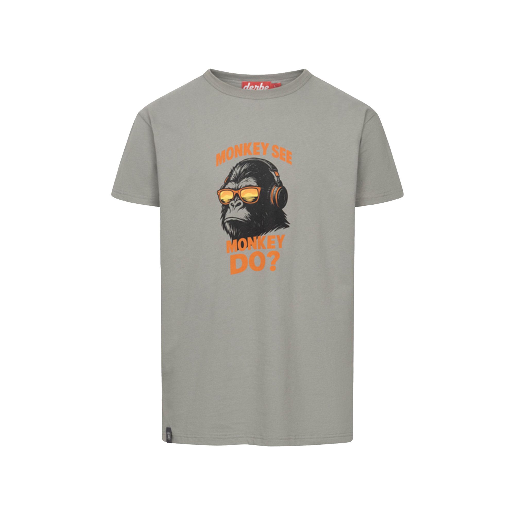 Derbe Print-Shirt Monkey