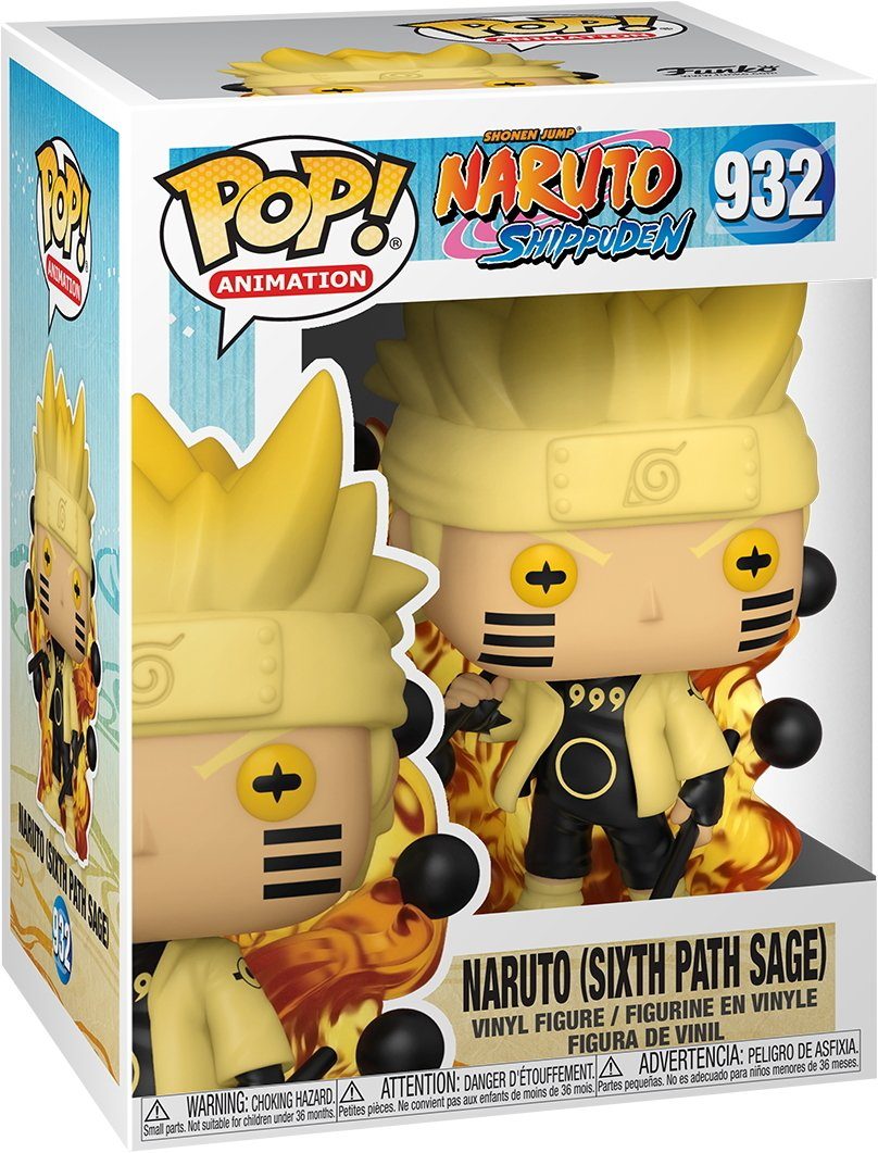 Path Animation: Actionfigur Shippuden Sage) Naruto POP! #932 Naruto Funko Funko - (Sixth