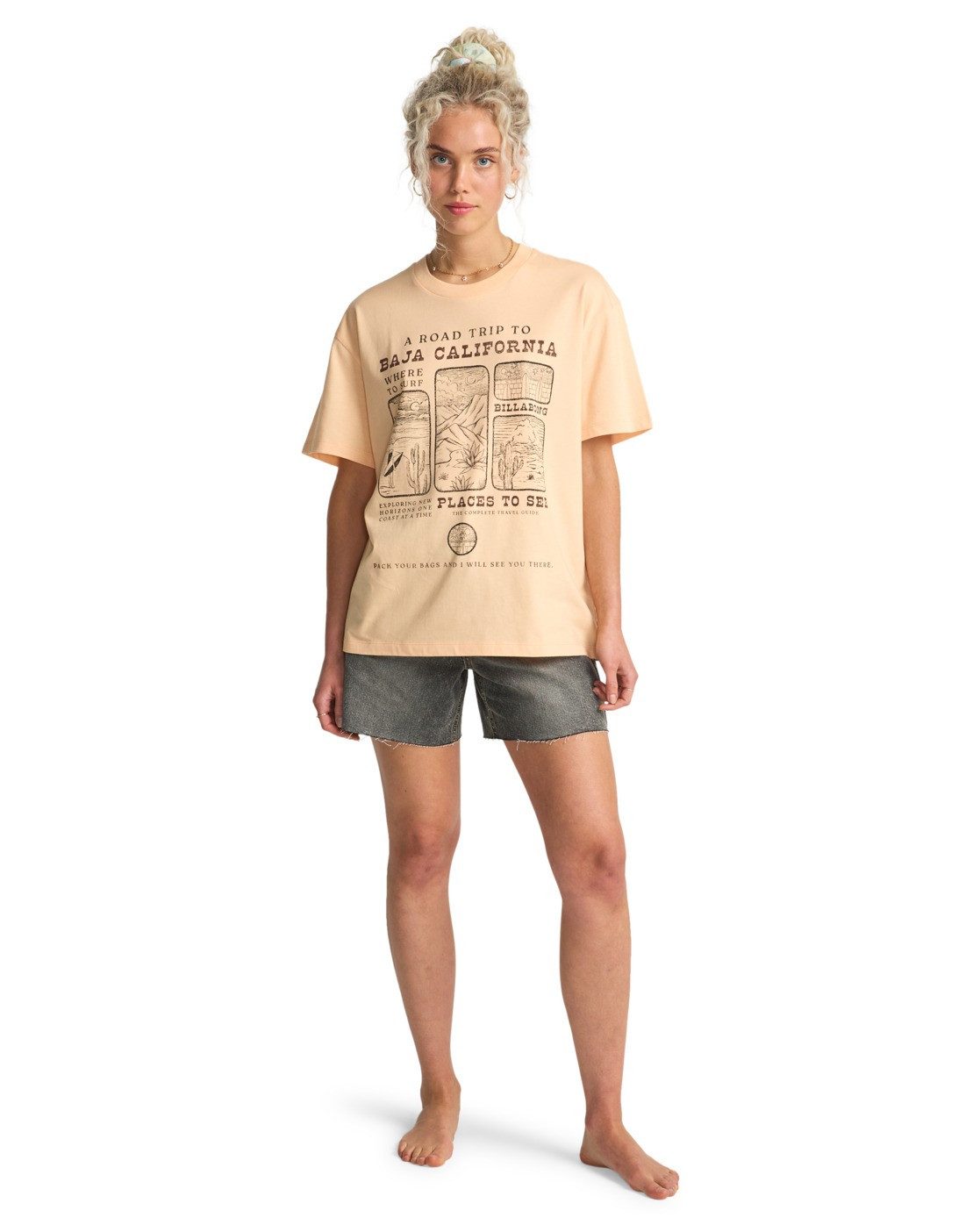 Billabong T-Shirt Flying To The Moon