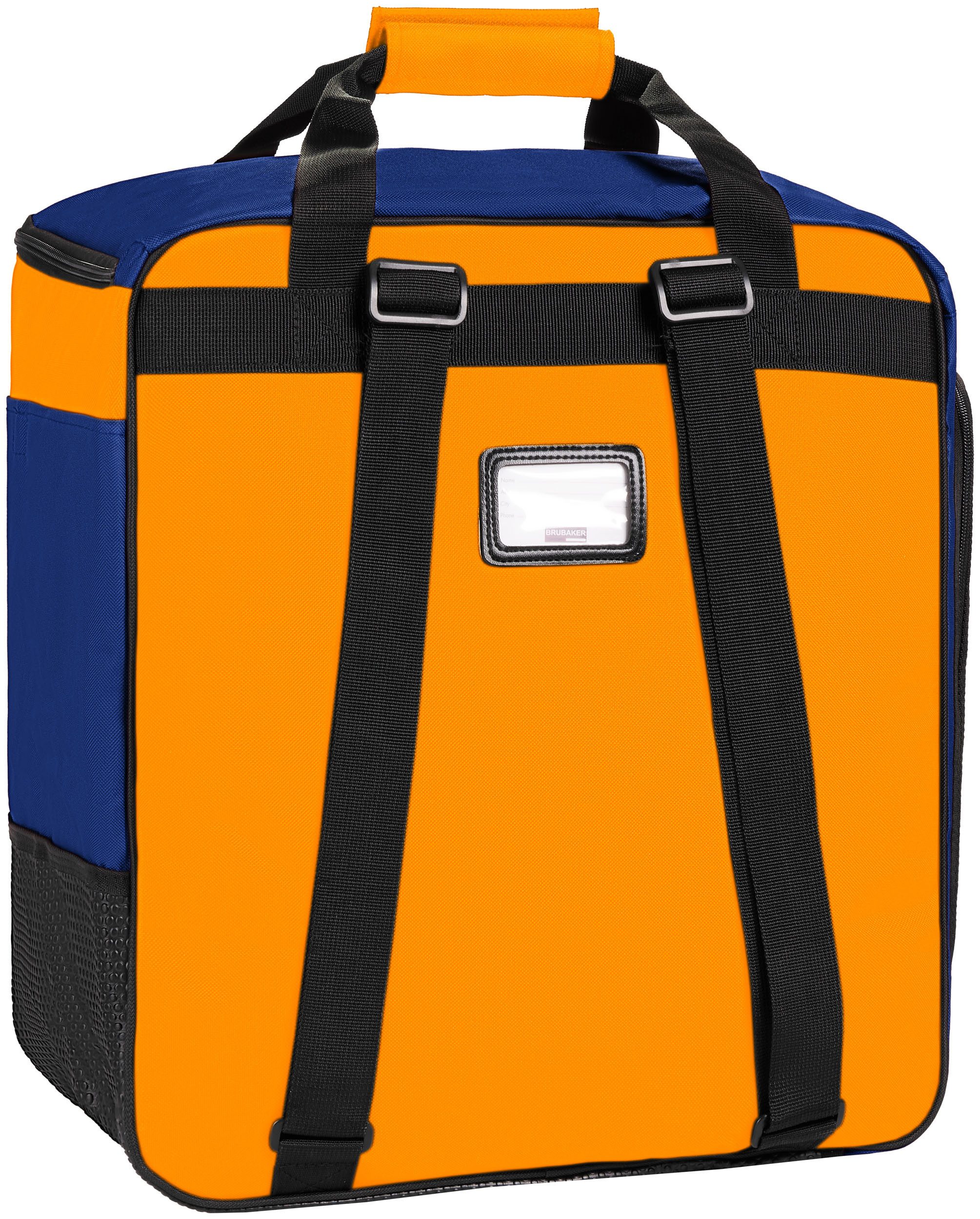 BRUBAKER Sporttasche Skischuhtasche mit Rucksackfunktion und Helmfach - SUPER FUNCTION - (1-tlg., reißfest und schnittfest), Komfort Stiefeltasche für Skischuhe mit Innentasche, Helmtasche