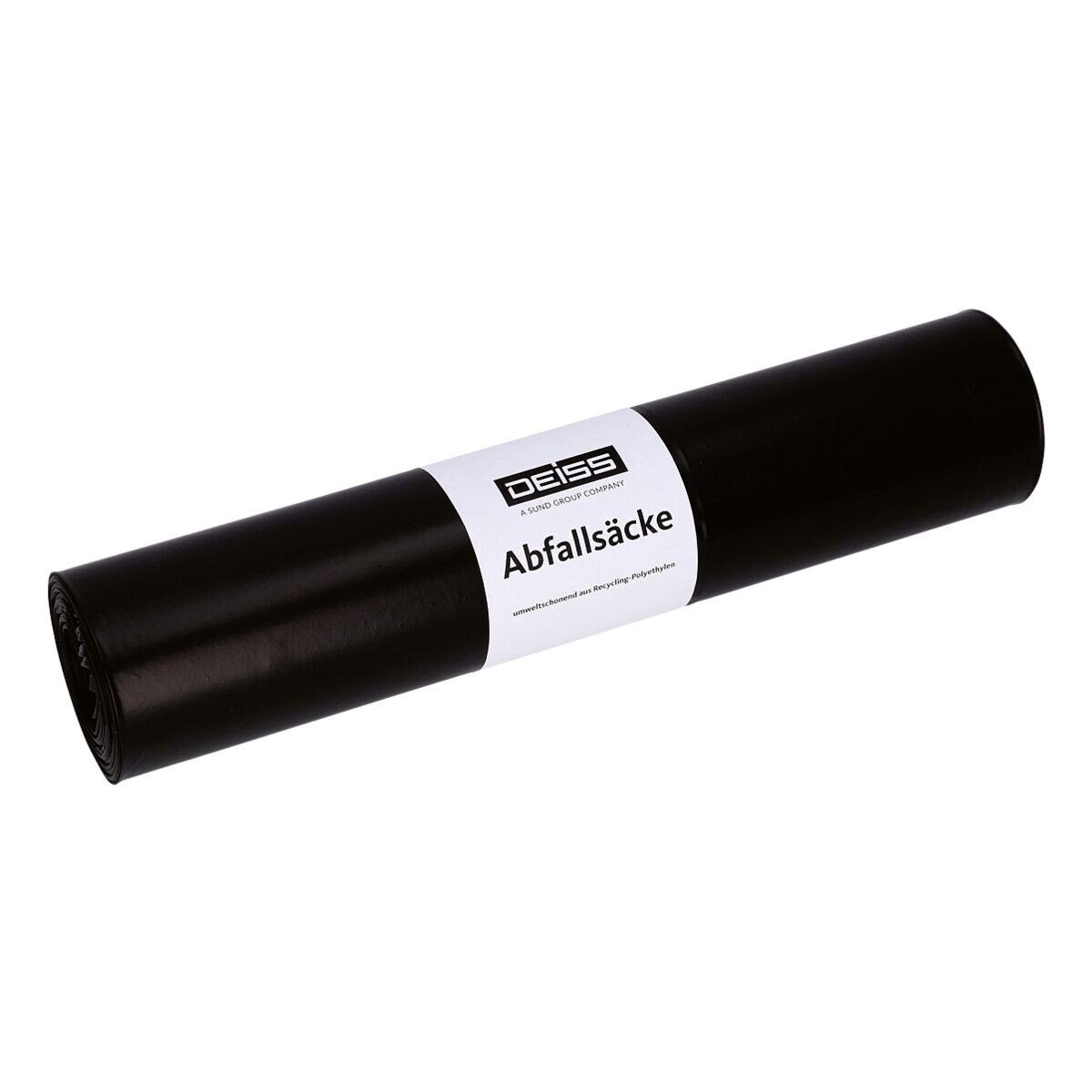 Deiss Müllbeutel Typ 60, 70 Liter, 25 Stück/Rolle, Flachsack