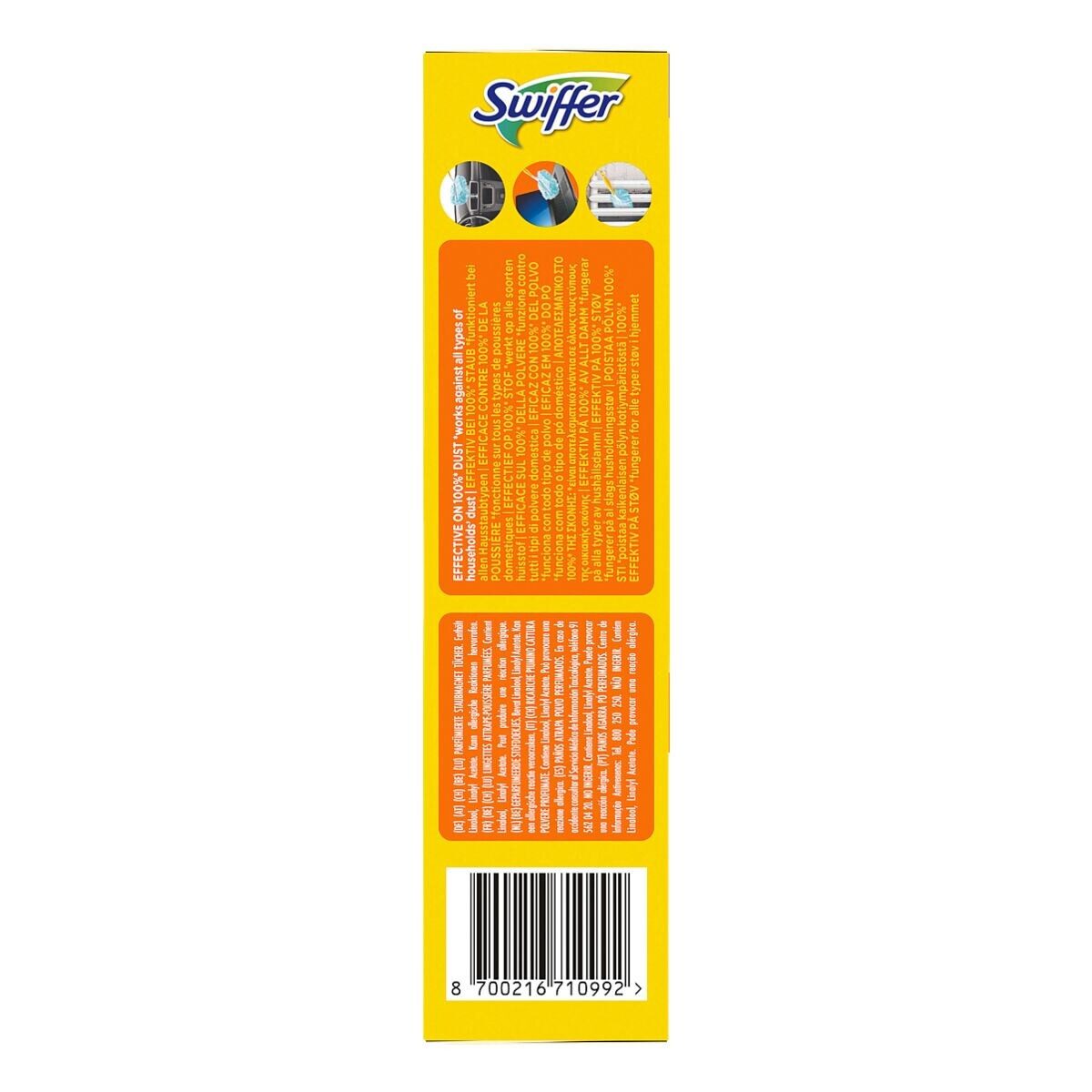 Swiffer Staubwischer Duster Staubmagnet mit Duft Ersatztücher, 4er-Pack Nachfülltücher