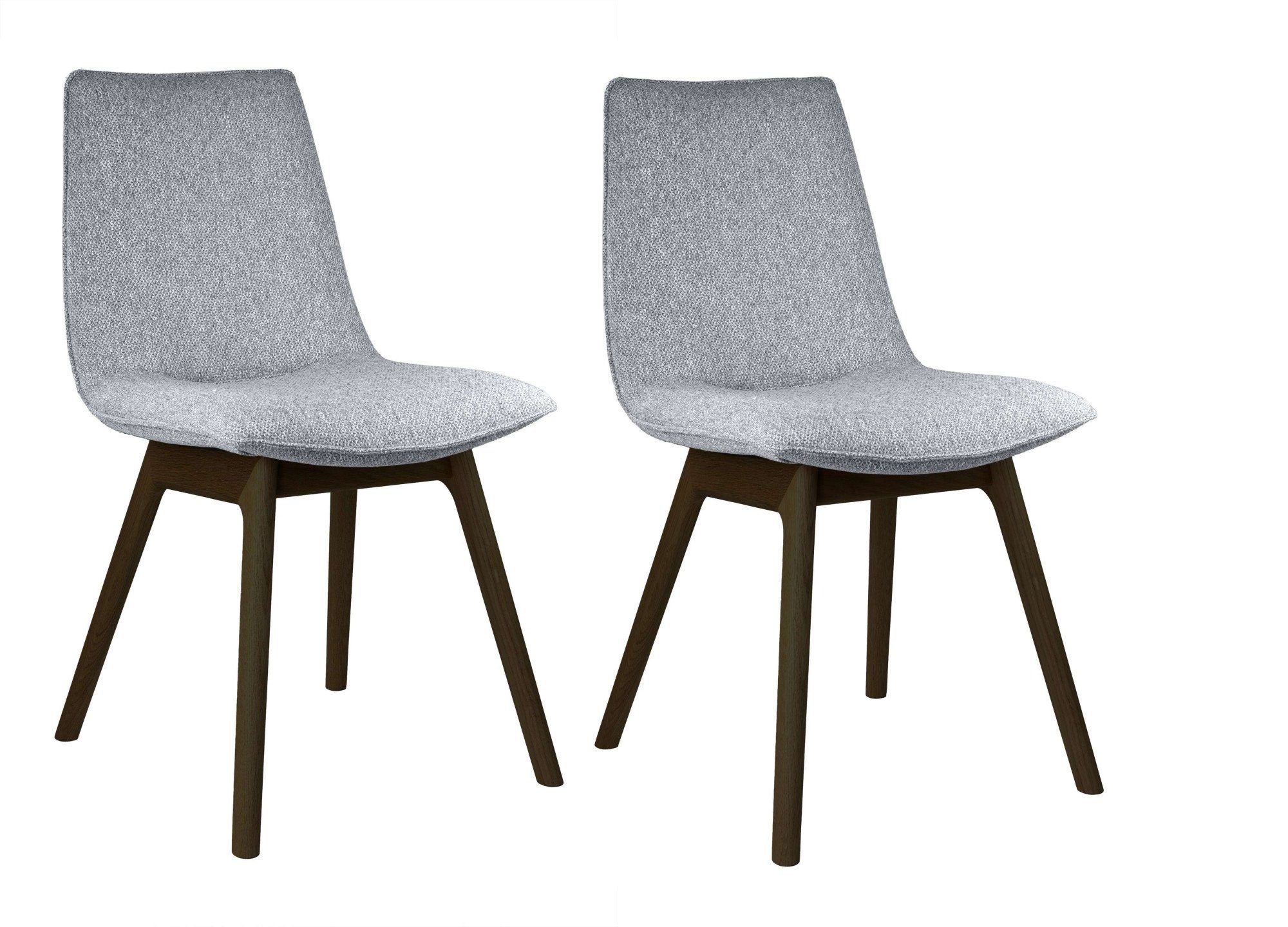 andas Esszimmerstuhl Ramon (Set, 2 St), mit Massivholzbeinen, verschiedenen Farben und Stoffe