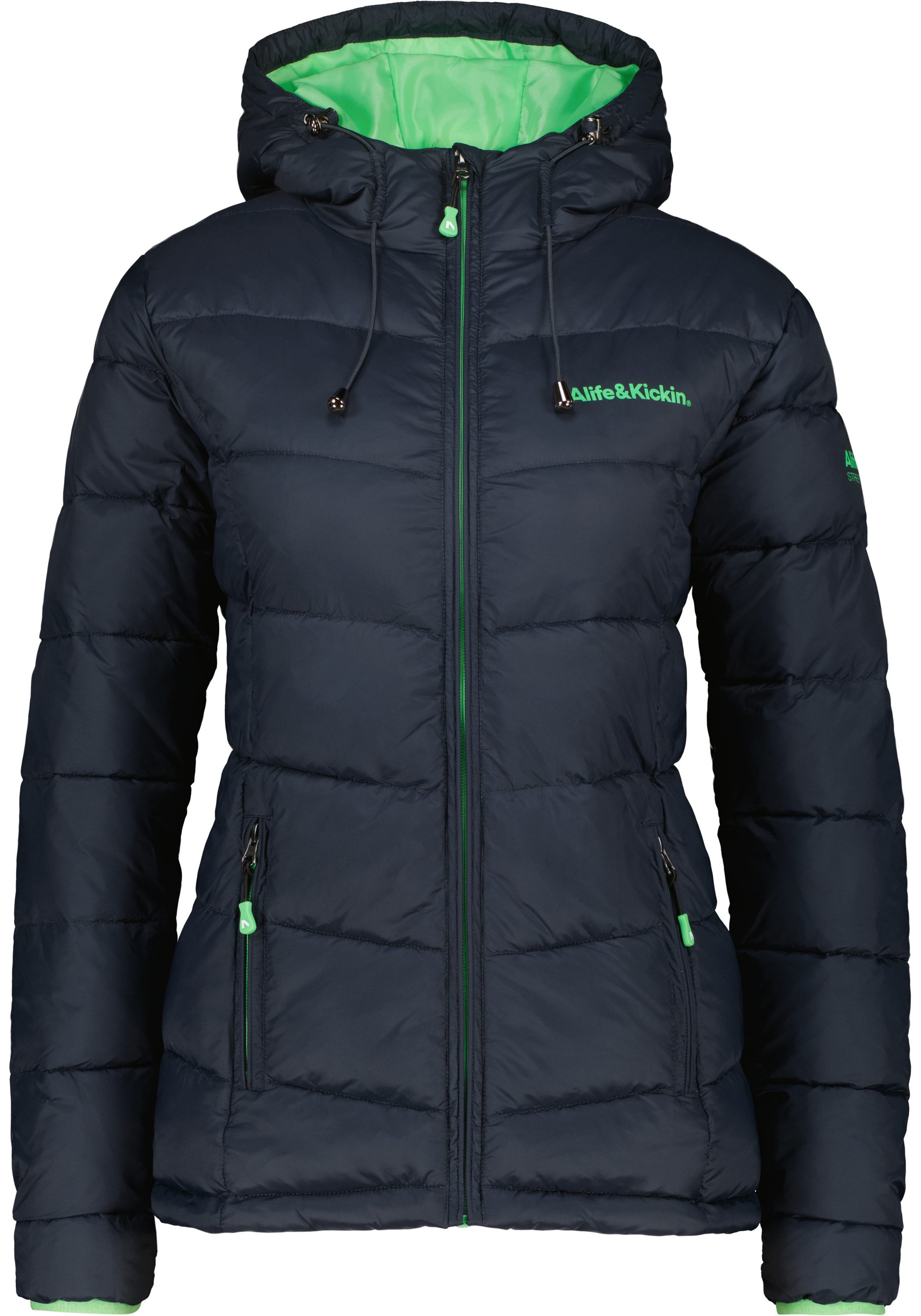 Alife & Kickin Steppjacke AndriaAK leichte, taillierte Übergangsjacke mit breiter Steppung und Kapuze – Bild 5 von 5