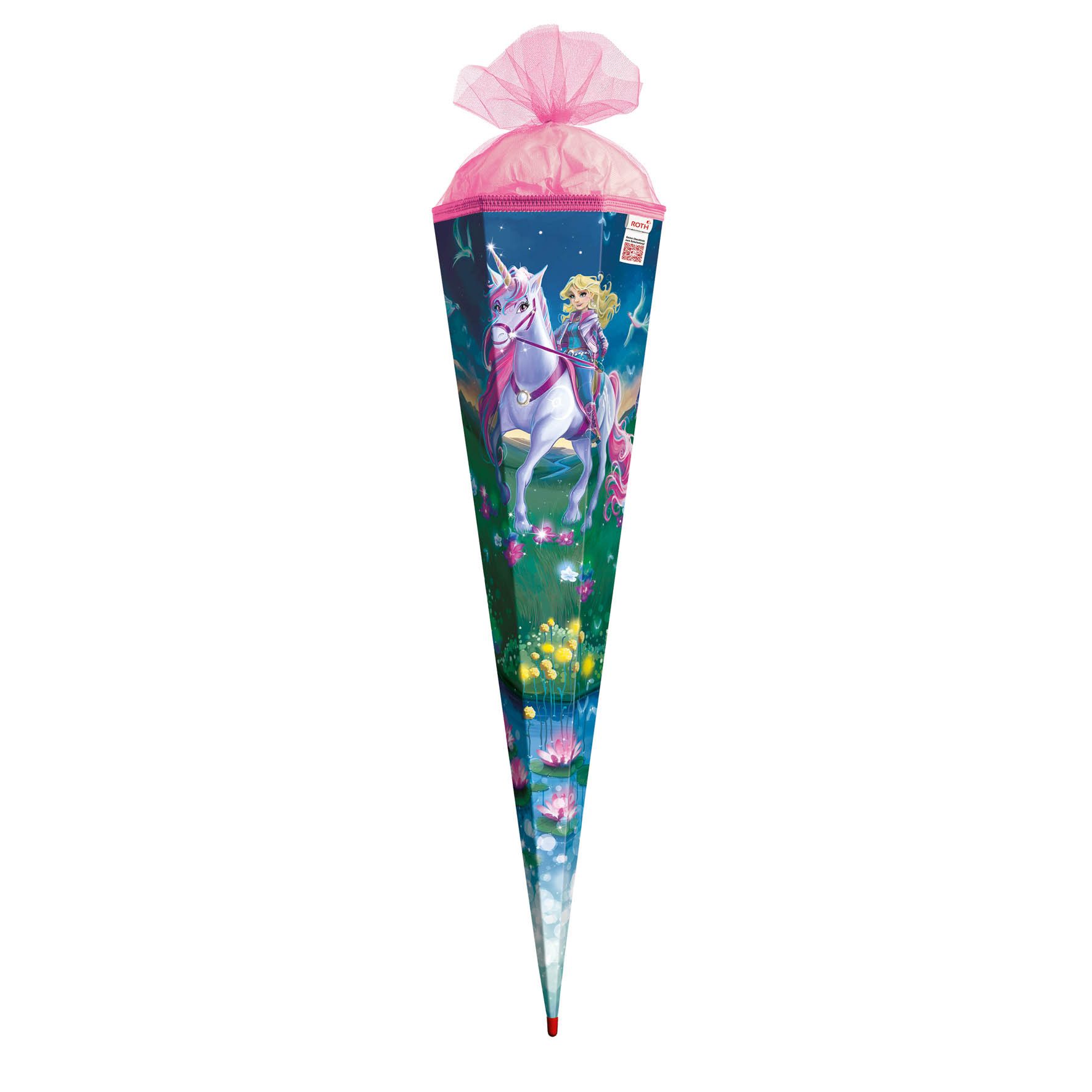 Schultüte Roth Motiv-Schultüte, Magische Einhornreiterin, 85 cm