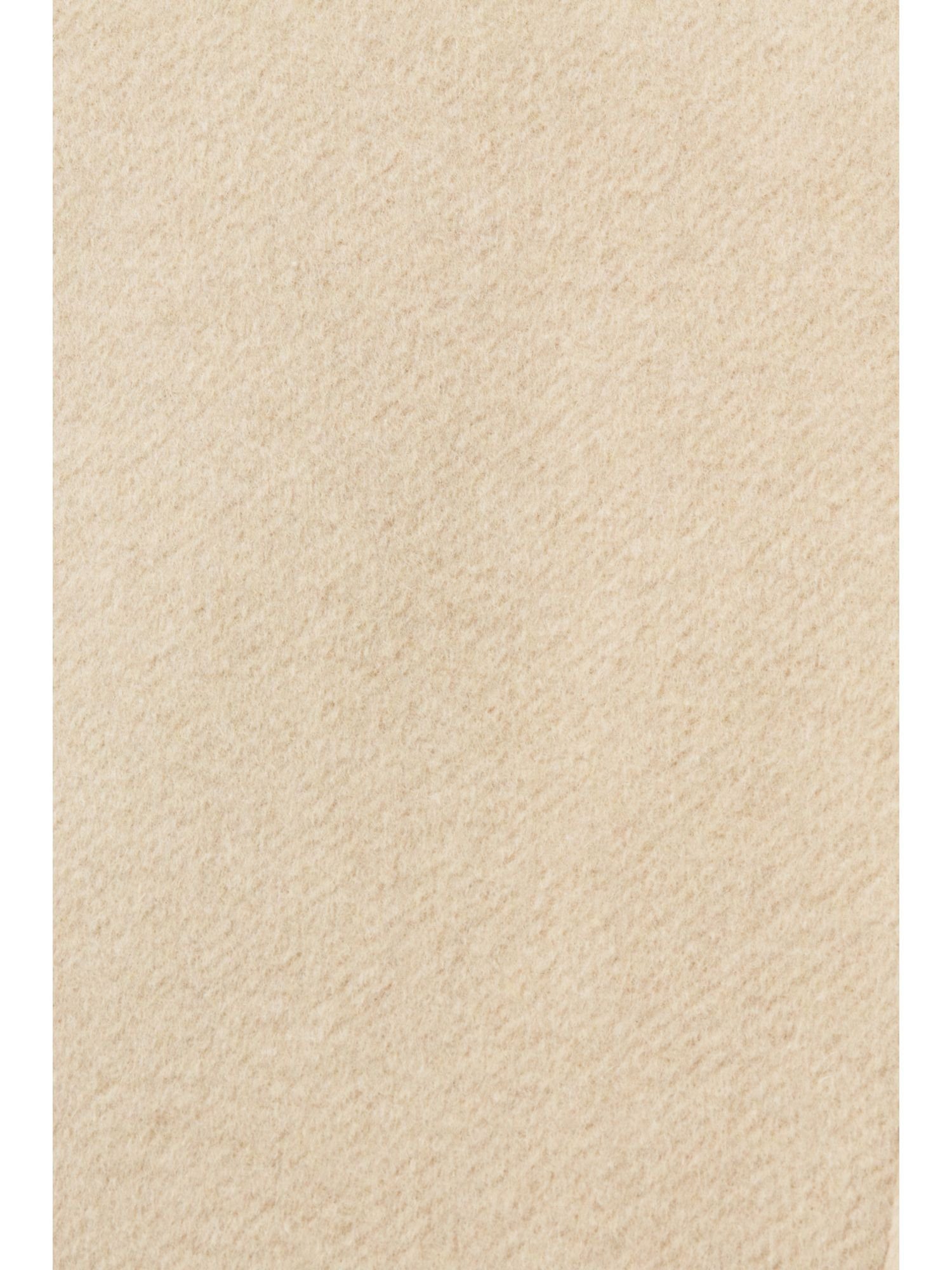 Esprit Collection Wintermantel Recycelt: Wolle mit Mantel