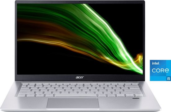 Acer SF314-511-54ZK Notebook (35,56 cm/14 Zoll, Intel Core i5 1135G7, Iris Xe Graphics, 512 GB SSD)