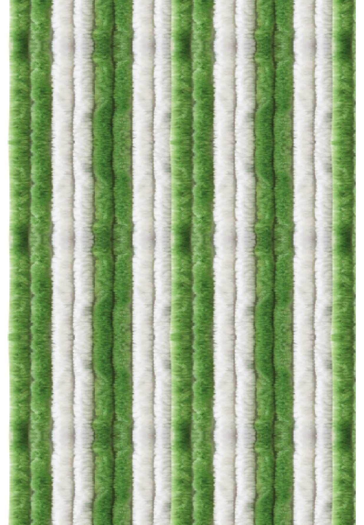 Arsvita Flauschvorhang Flauschgardine Vorhang 140 cm x 200 cm Unistreifen S günstig online kaufen