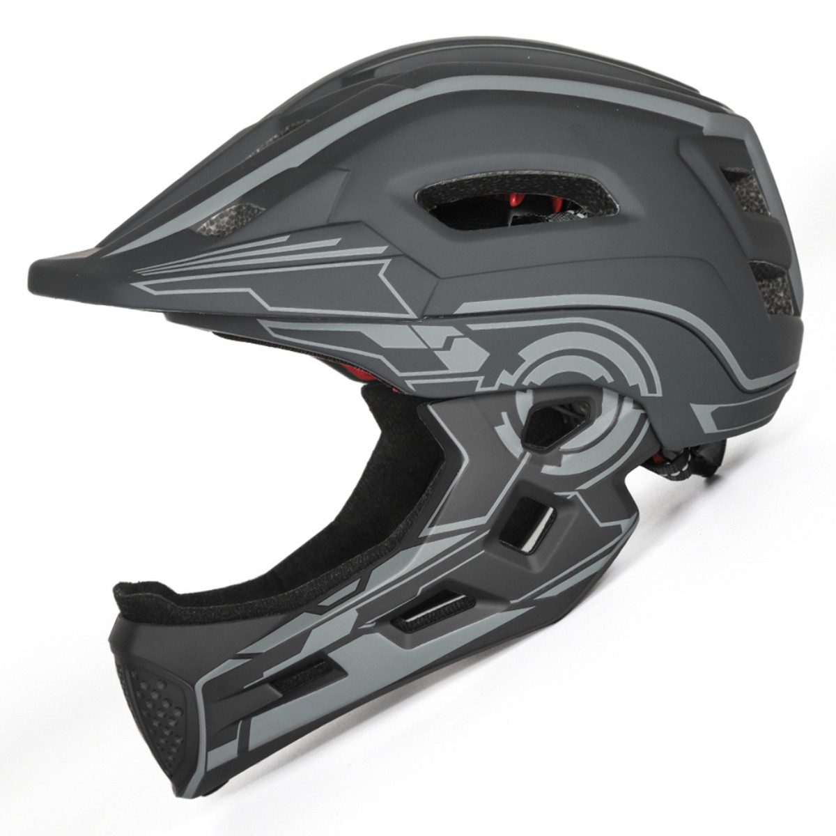 Wozinsky Fahrradhelm HT-27, Integralhelm mit USB-LED-Rücklicht für zusätzliche Sichtbarkeit
