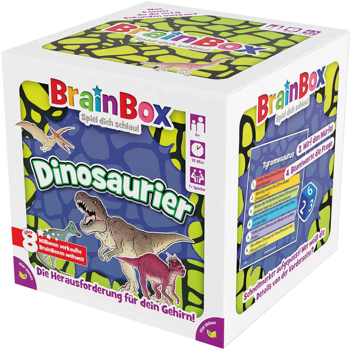 BrainBox Spiel, Lernspiel Dinosaurier