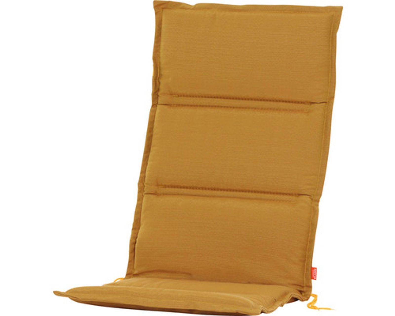 Siena Garden Sesselauflage CENTAURI Sesselauflage Uni ocker 120x48x3cm Sitzkissen Stuhlkissen
