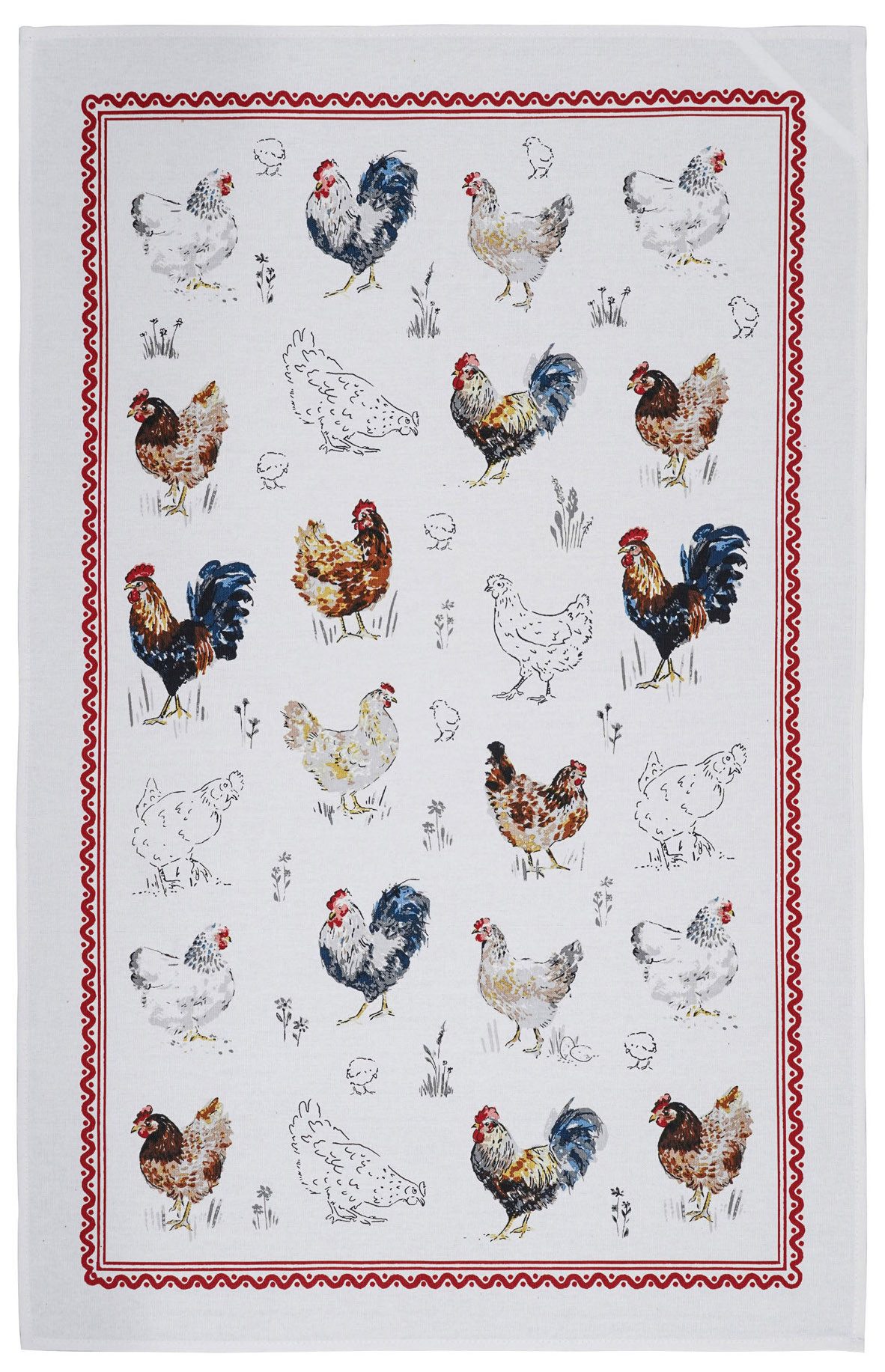 Ulster Weavers Geschirrtuch Farm Birds, (Set, günstig online kaufen