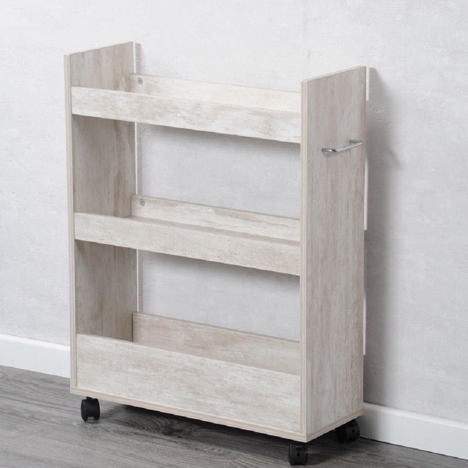 KESPER® Küchenwagen Nischenwagen Rollwagen, mit 3 Ablageböden - fahrbar dur günstig online kaufen