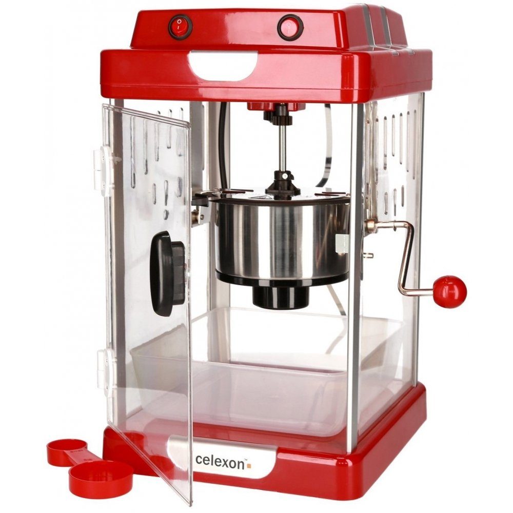 Celexon Popcornmaschine CinePop CP1000 - Popcornautomat - rot