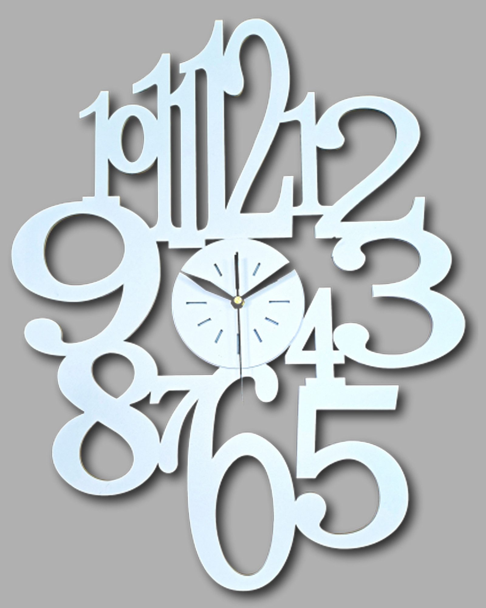ORNAMENTI Wanduhr Handmade, grosse,modern, geometrisch, holz, günstig online kaufen