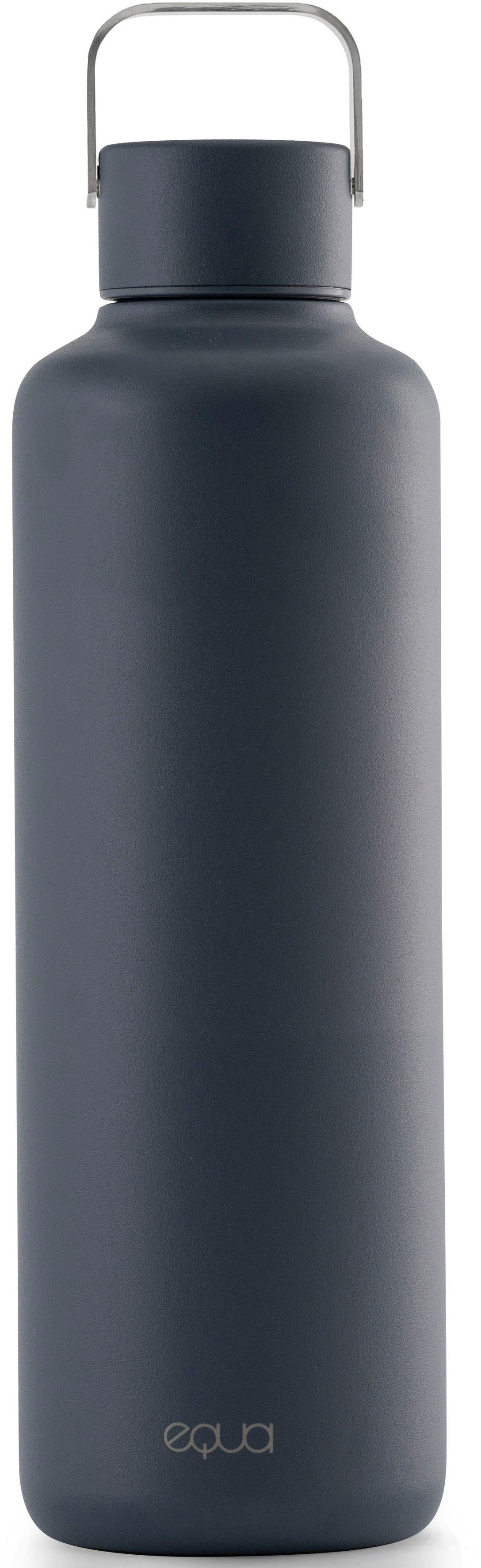 equa Trinkflasche Timeless Navy, Edelstahl, 1000 ml