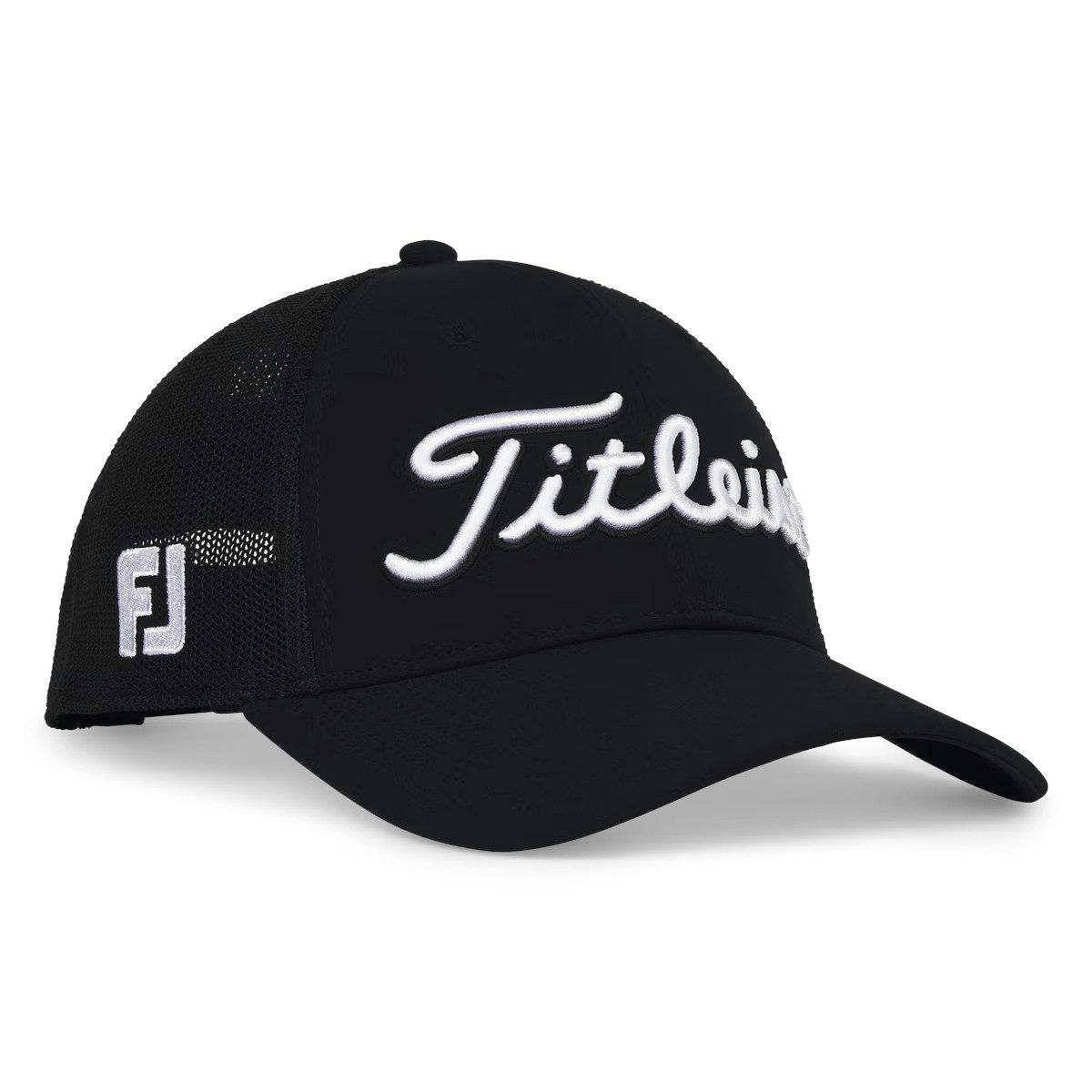 Titleist Baseball Cap Titleist Golf Cap Players Space Dye Mesh Schwarz Herren