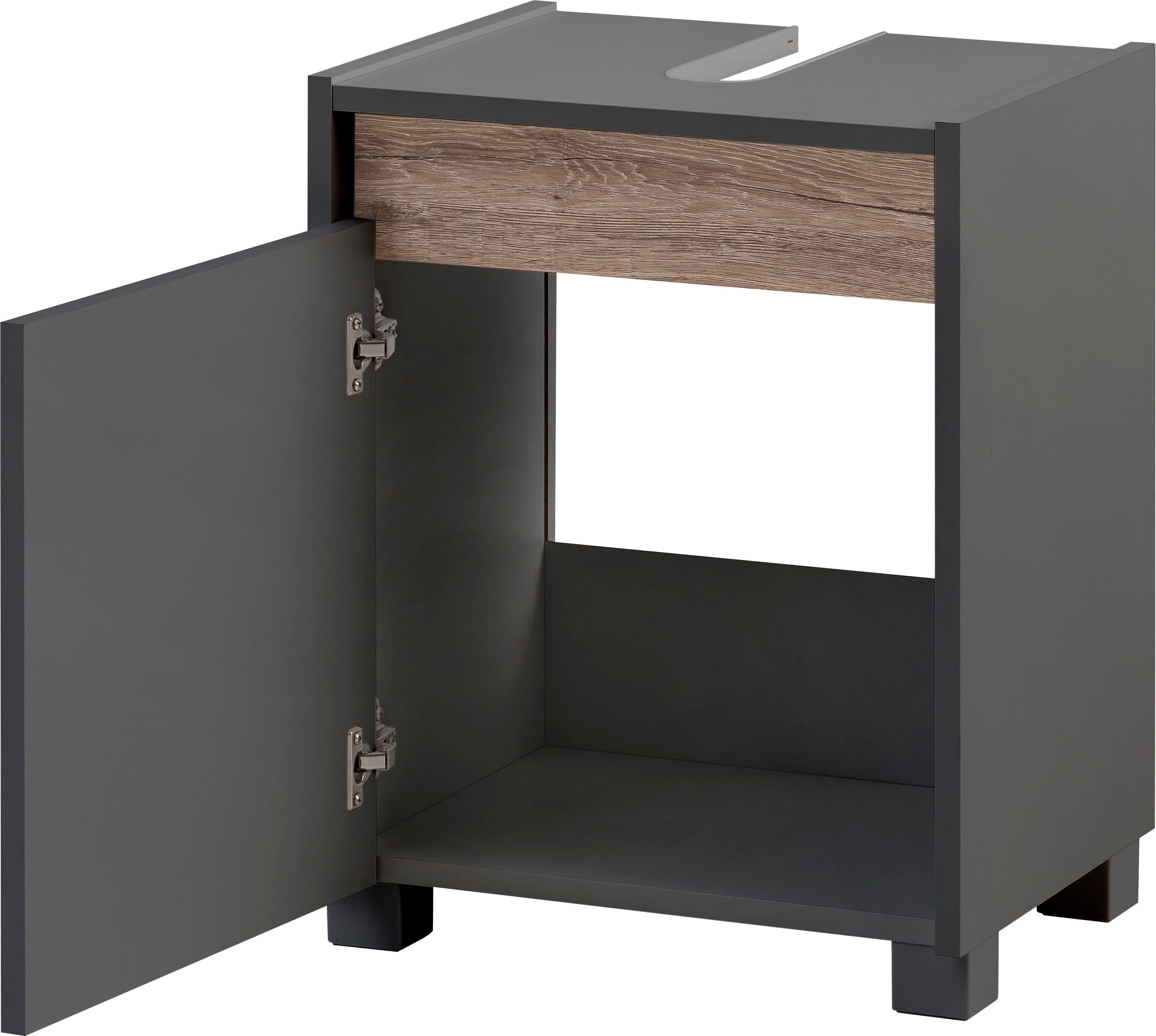 Schildmeyer Waschbeckenunterschrank Cosmo in verschiedenen Farben made in Germany Badezimmerschrank Badmöbel Breite 42 cm