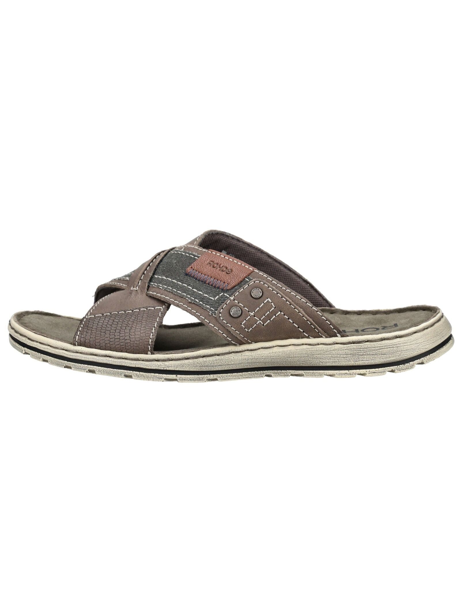 Rohde Rohde Pantoletten Veloursleder Pantolette