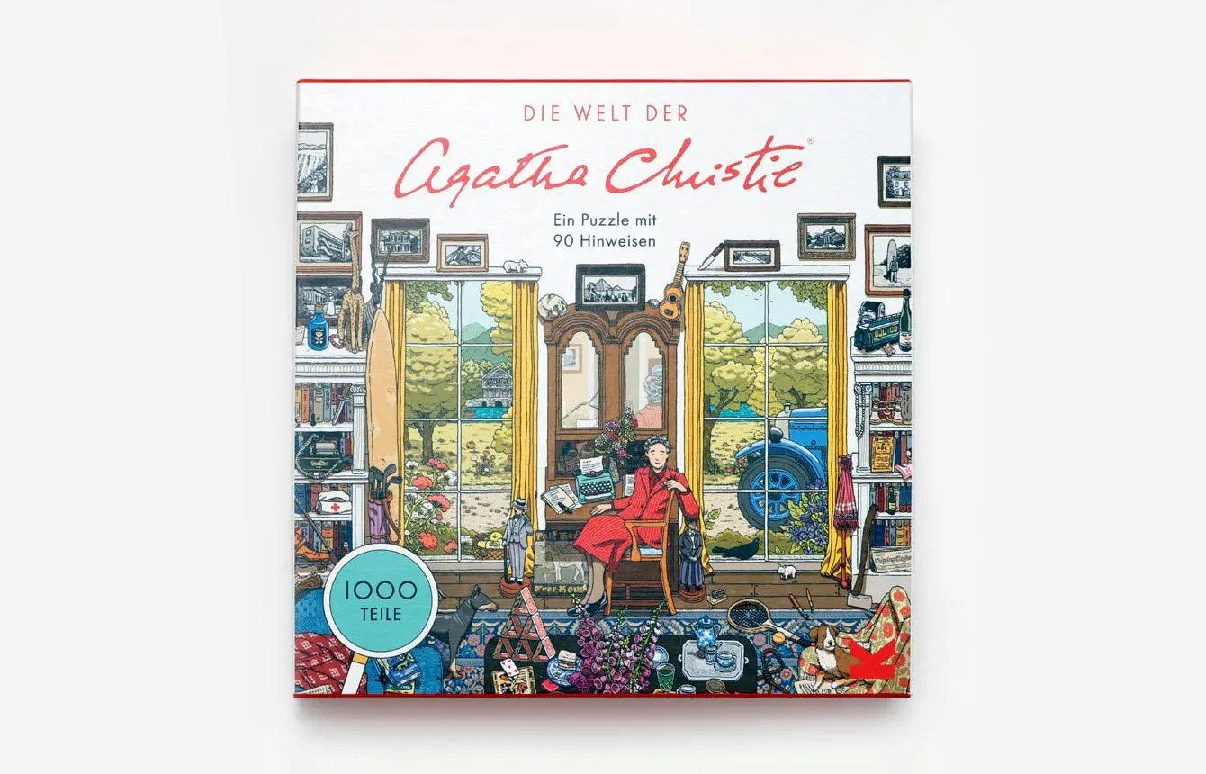 Laurence King Puzzle Die Welt der Agatha Christie, 1000 Puzzleteile günstig online kaufen