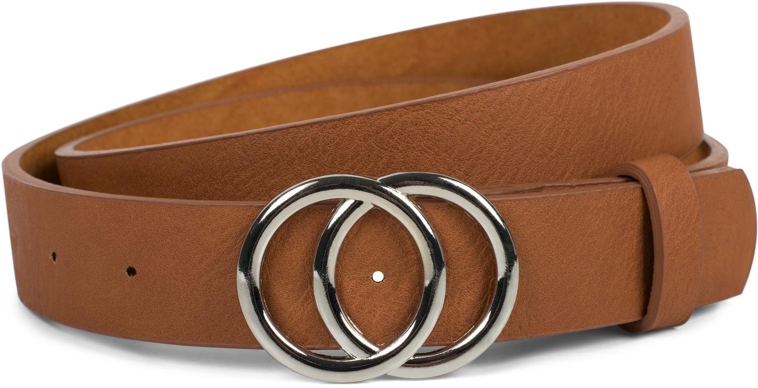 styleBREAKER Synthetikgürtel Gürtel mit Ringschnalle (1-St) günstig online kaufen