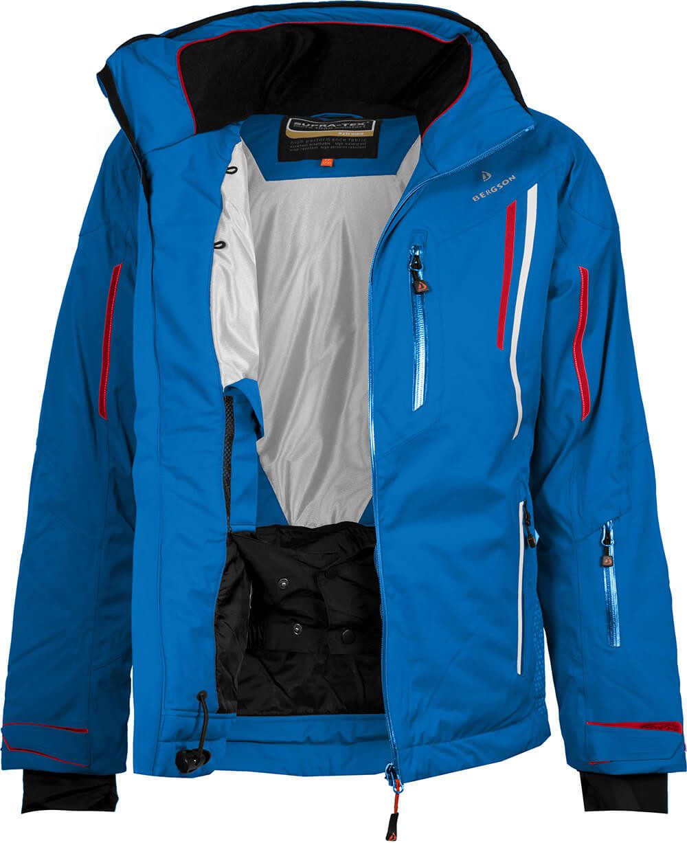 Bergson Skijacke RILEY Herren Skijacke, warm wattiert, wasserdicht (20000 mm), Langgrößen, b