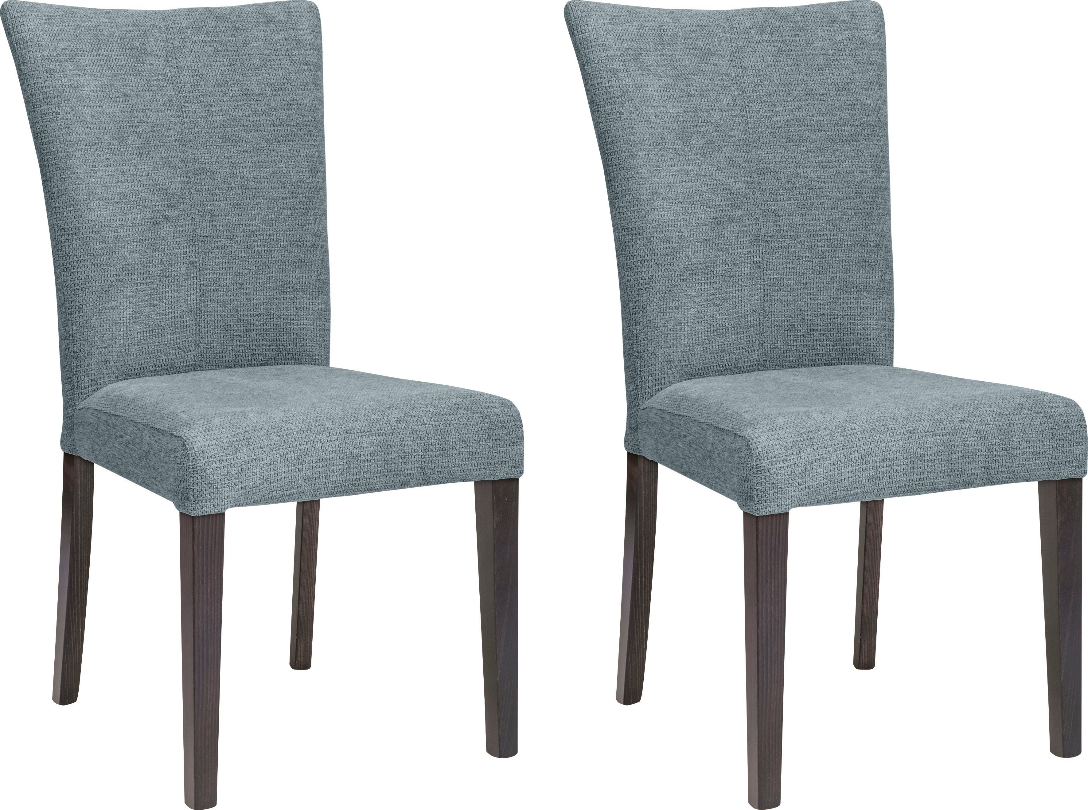 Home affaire 4-Fußstuhl Aspen (Set, 2 St), Beine aus massiver Buche, wengef günstig online kaufen